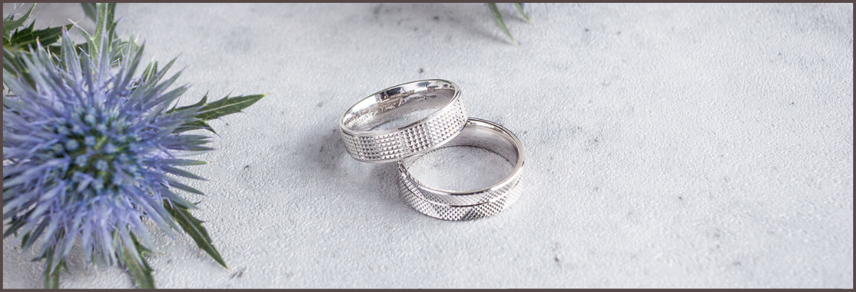 Guilloche the new men's wedding ring collection