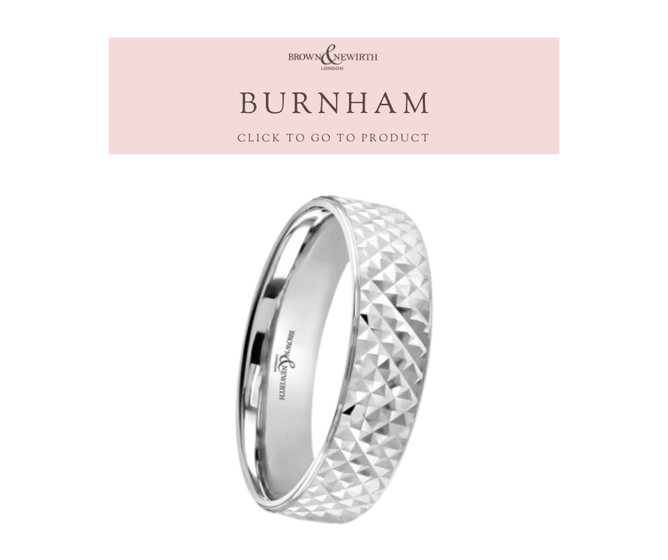 The Burnham Wedding ring by Brown & Newirth
