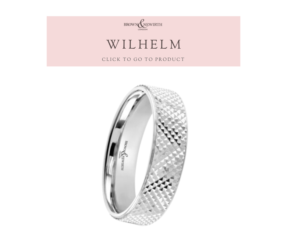The Wilhelm Wedding ring by Brown & Newirth