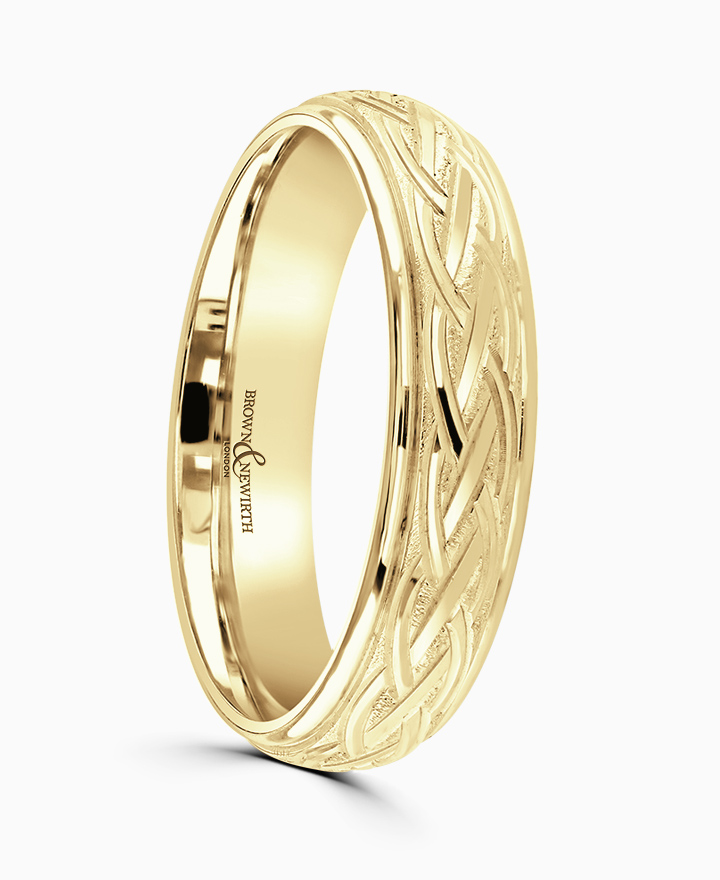 Celtic Style Wedding Ring