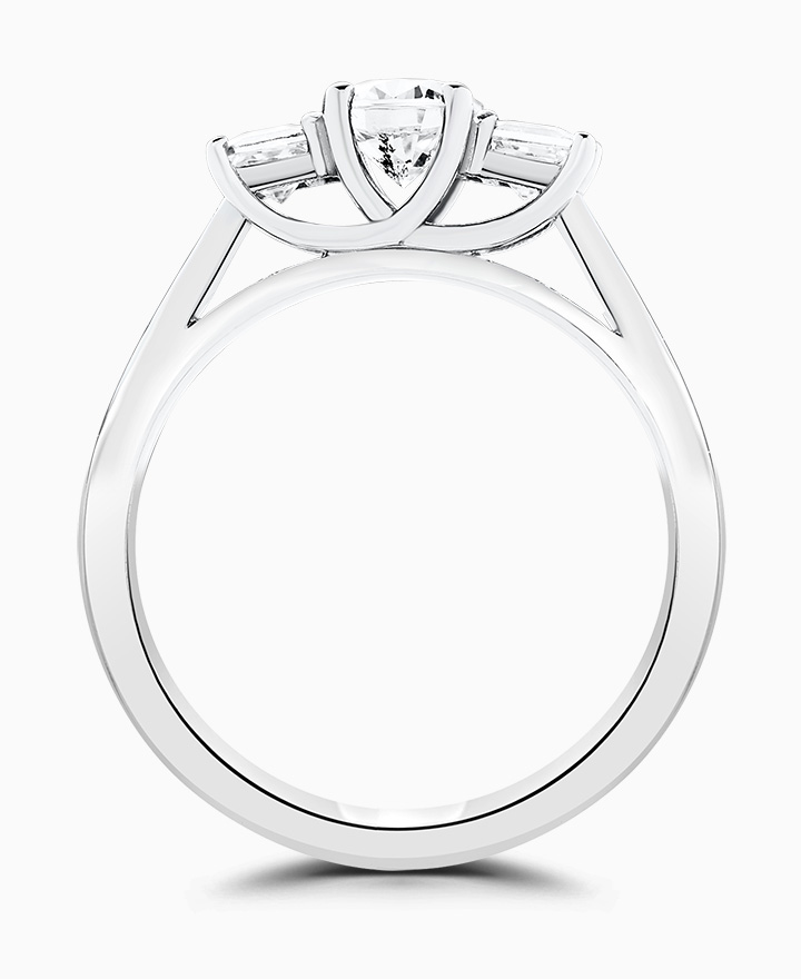 Trilogy Engagement Ring