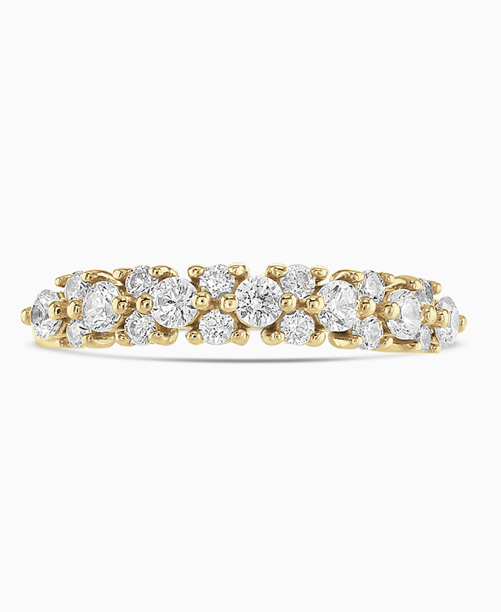 Diamond set eternity ring