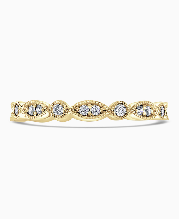 Vintage diamond wedding ring
